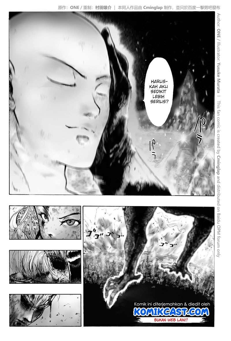 Onepunchman Saitama vs God chapter 2.1 halaman 9
