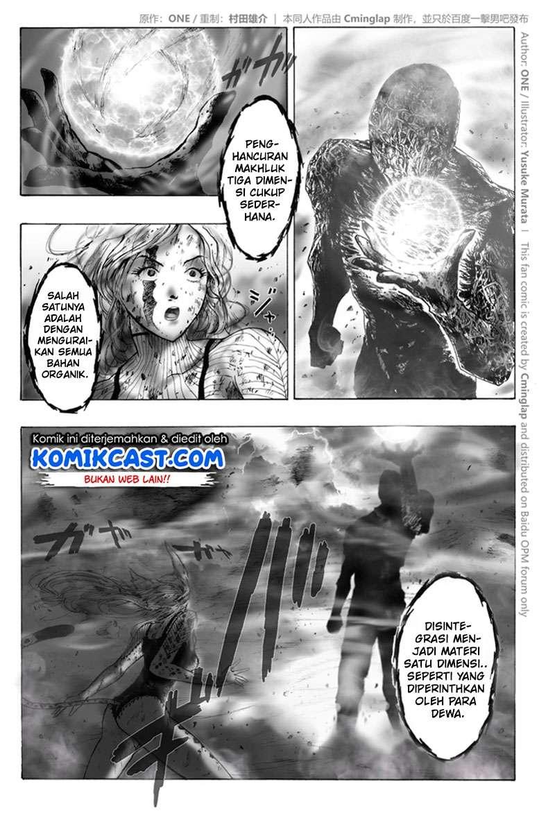 Onepunchman Saitama vs God chapter 2.1 halaman 18