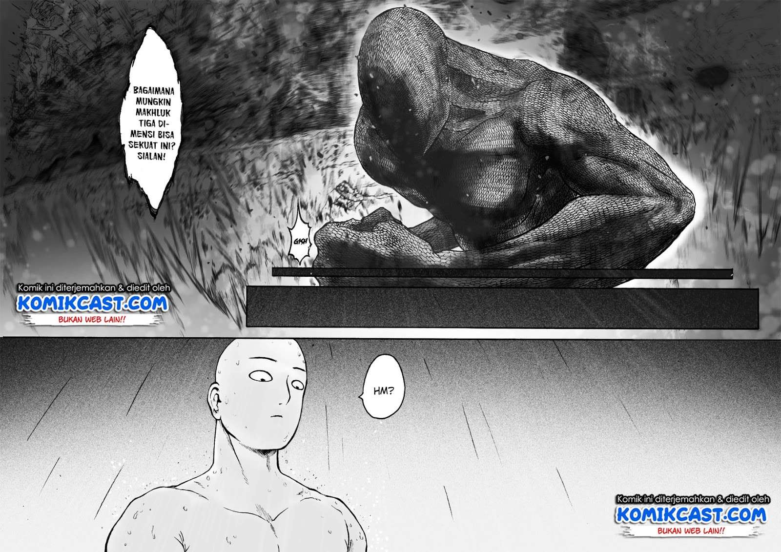Onepunchman Saitama vs God chapter 4.2 halaman 9