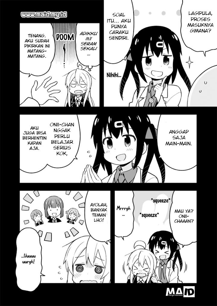 Onii-chan wa Oshimai Bab 21 halaman 7