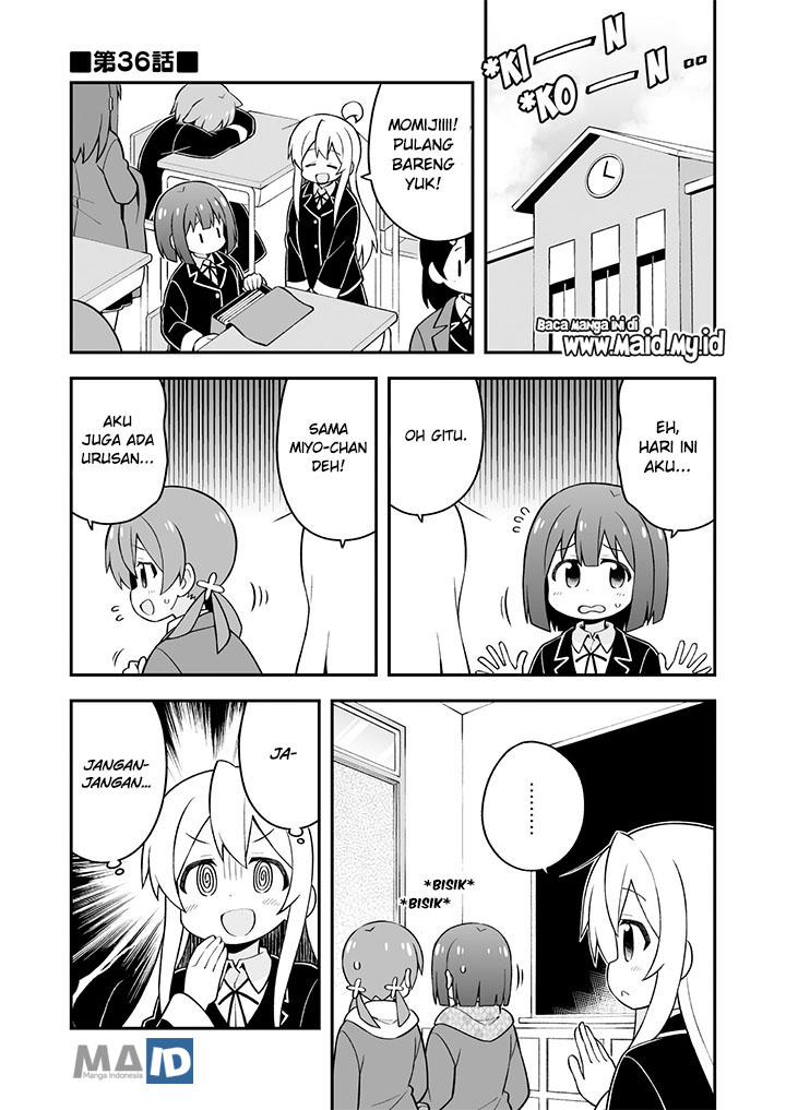 Onii-chan wa Oshimai chapter 36 halaman 5