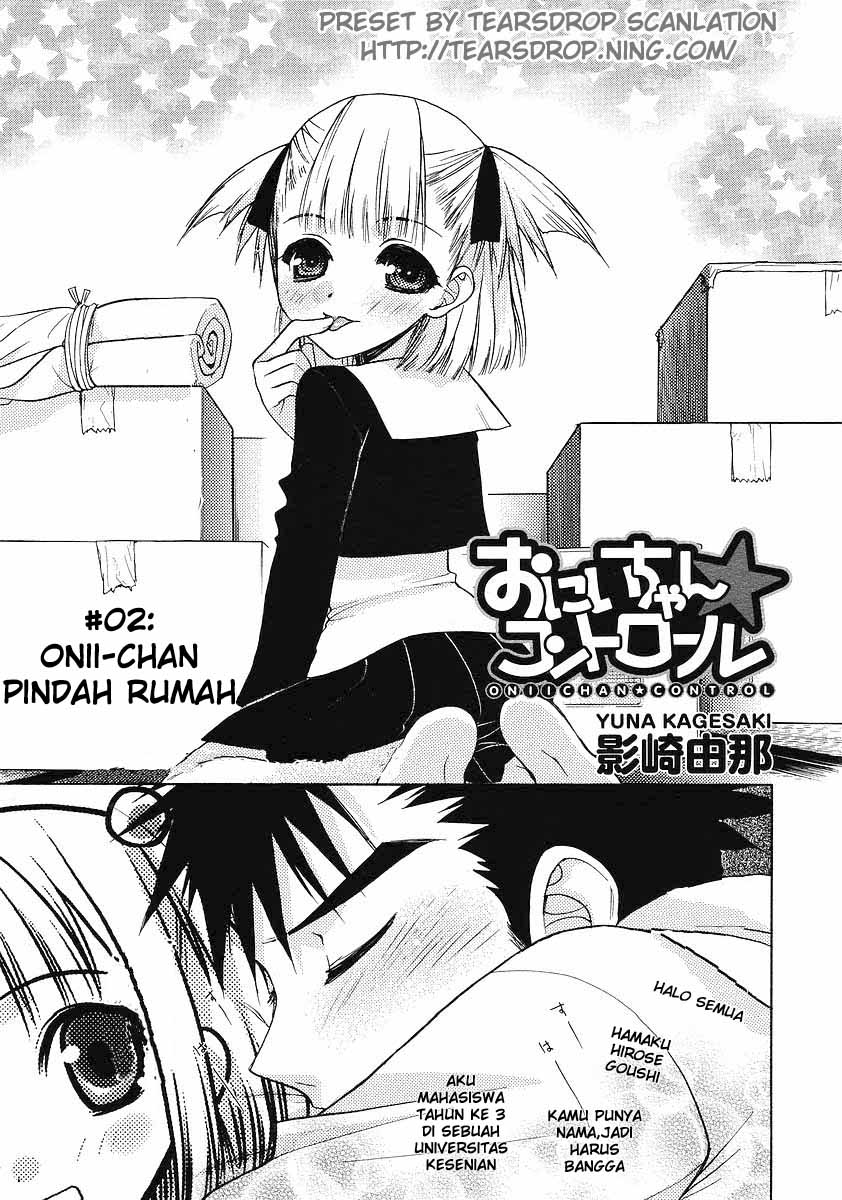 Oniichan Control Bab 02 halaman 1