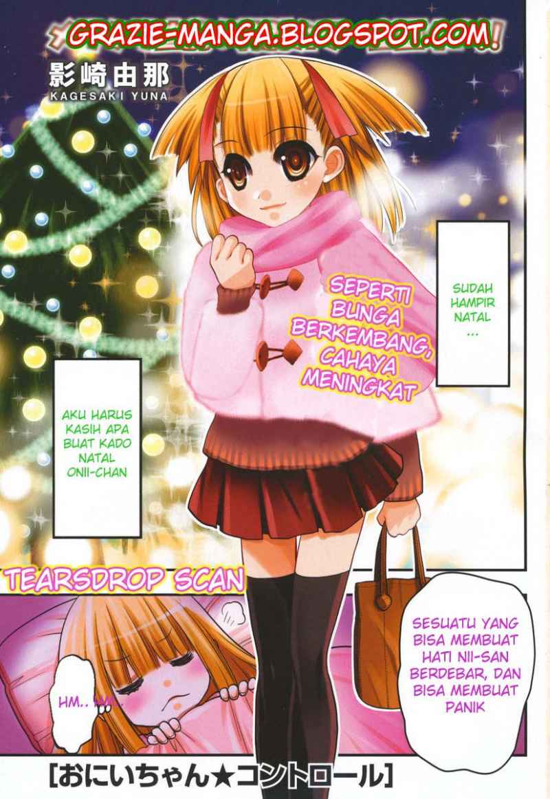 Oniichan Control Bab 09 halaman 1