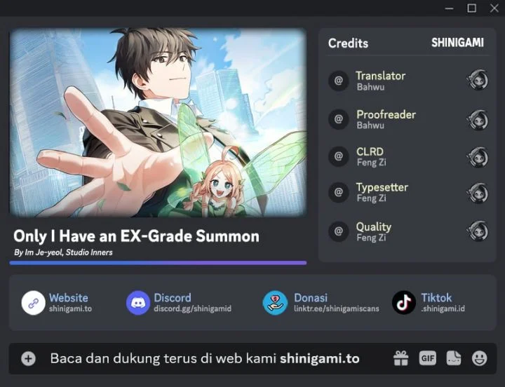 Only I Have An EX-Grade Summon Bab 13 halaman 1