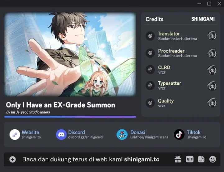 Only I Have An EX-Grade Summon Bab 2 halaman 1