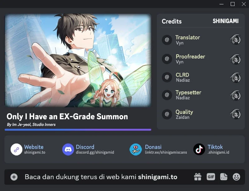 Only I Have An EX-Grade Summon Bab 21 halaman 1
