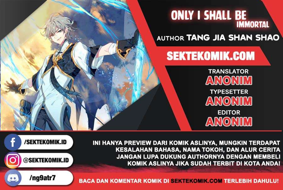 Only I Shall be Immortal Bab 01 halaman 1