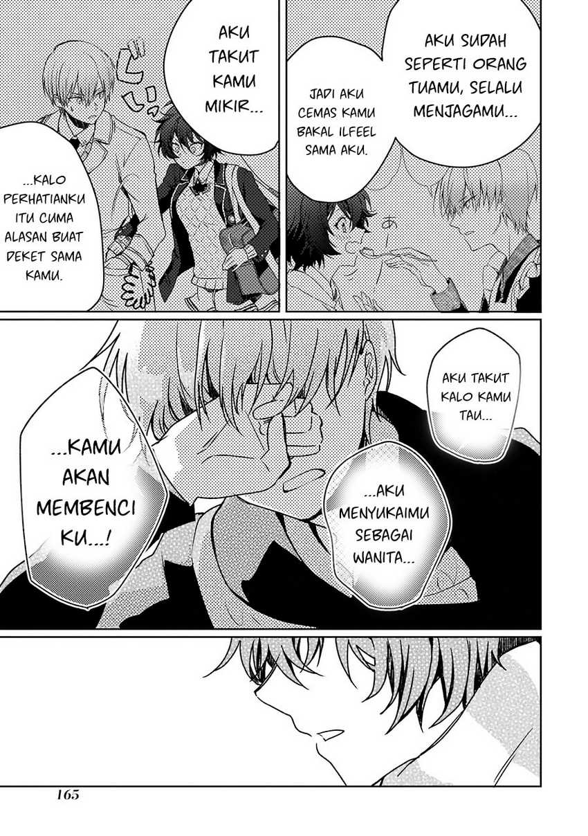 Osananajimi ga Mamasugite Tsurai Bab 13 halaman 18