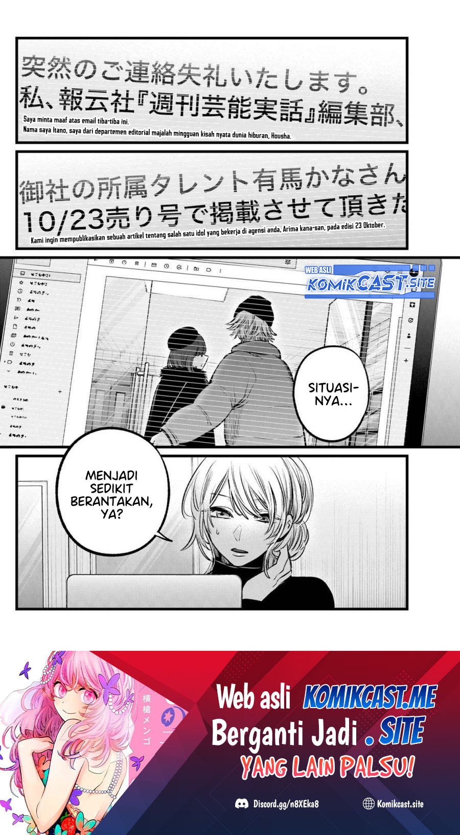 Oshi no Ko Bab 102 halaman 19