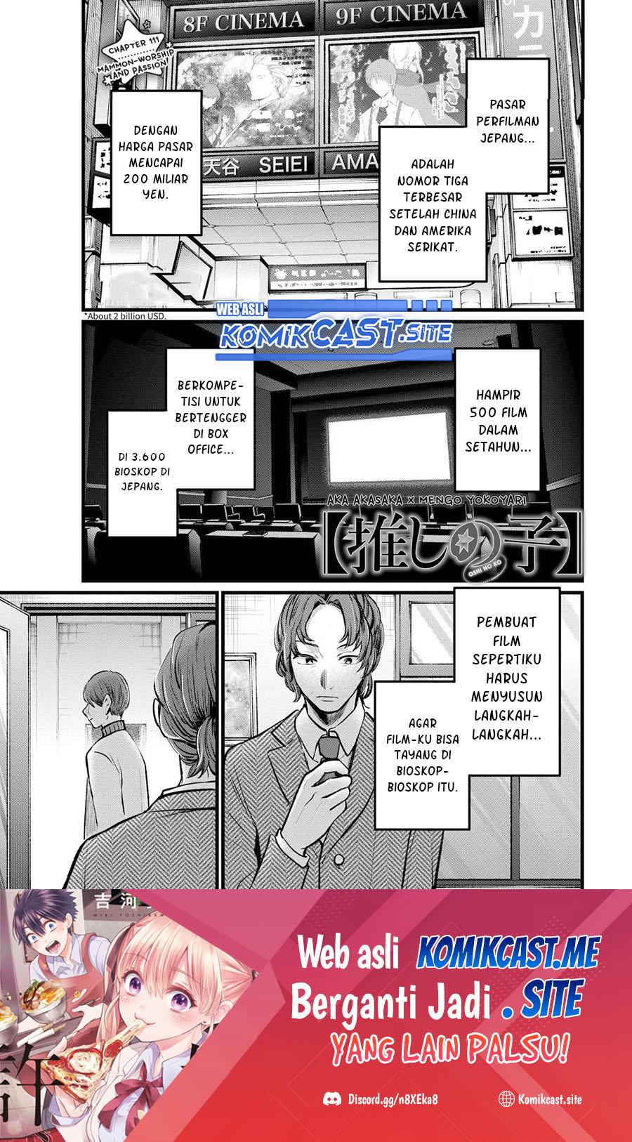 Oshi no Ko Bab 111 halaman 2