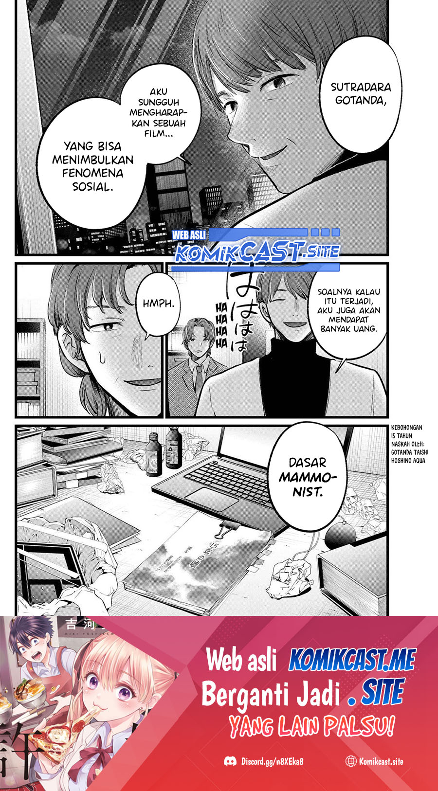 Oshi no Ko Bab 111 halaman 19