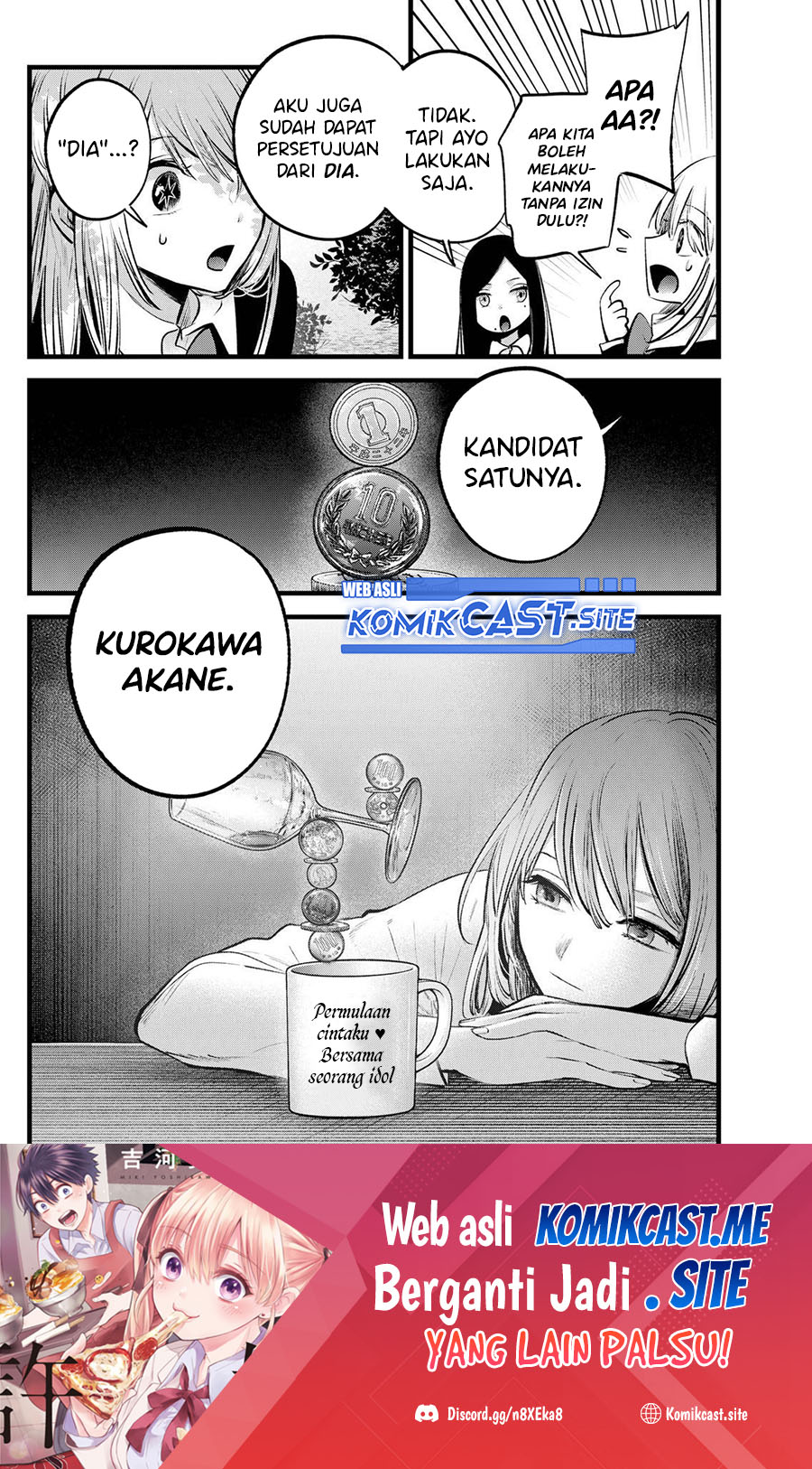 Oshi no Ko Bab 113 halaman 19