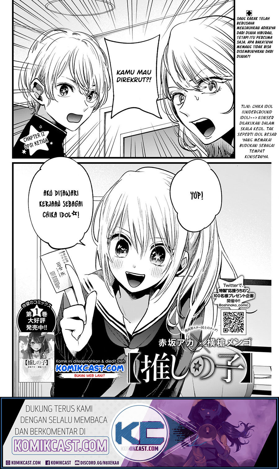 Oshi no Ko Bab 12 halaman 4