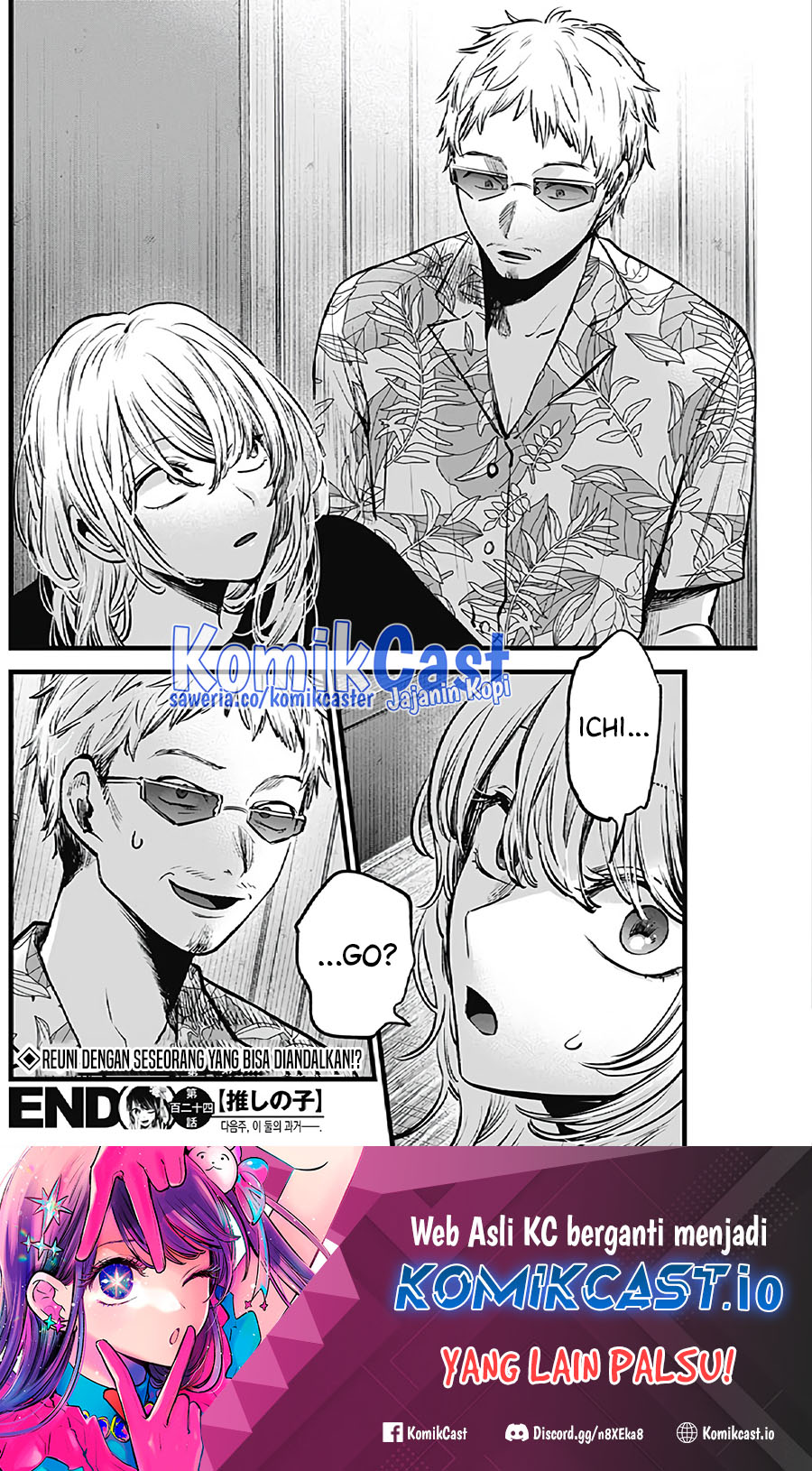 Oshi no Ko Bab 124 halaman 19
