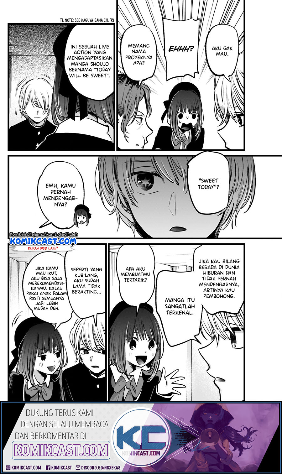 Oshi no Ko Bab 14 halaman 12