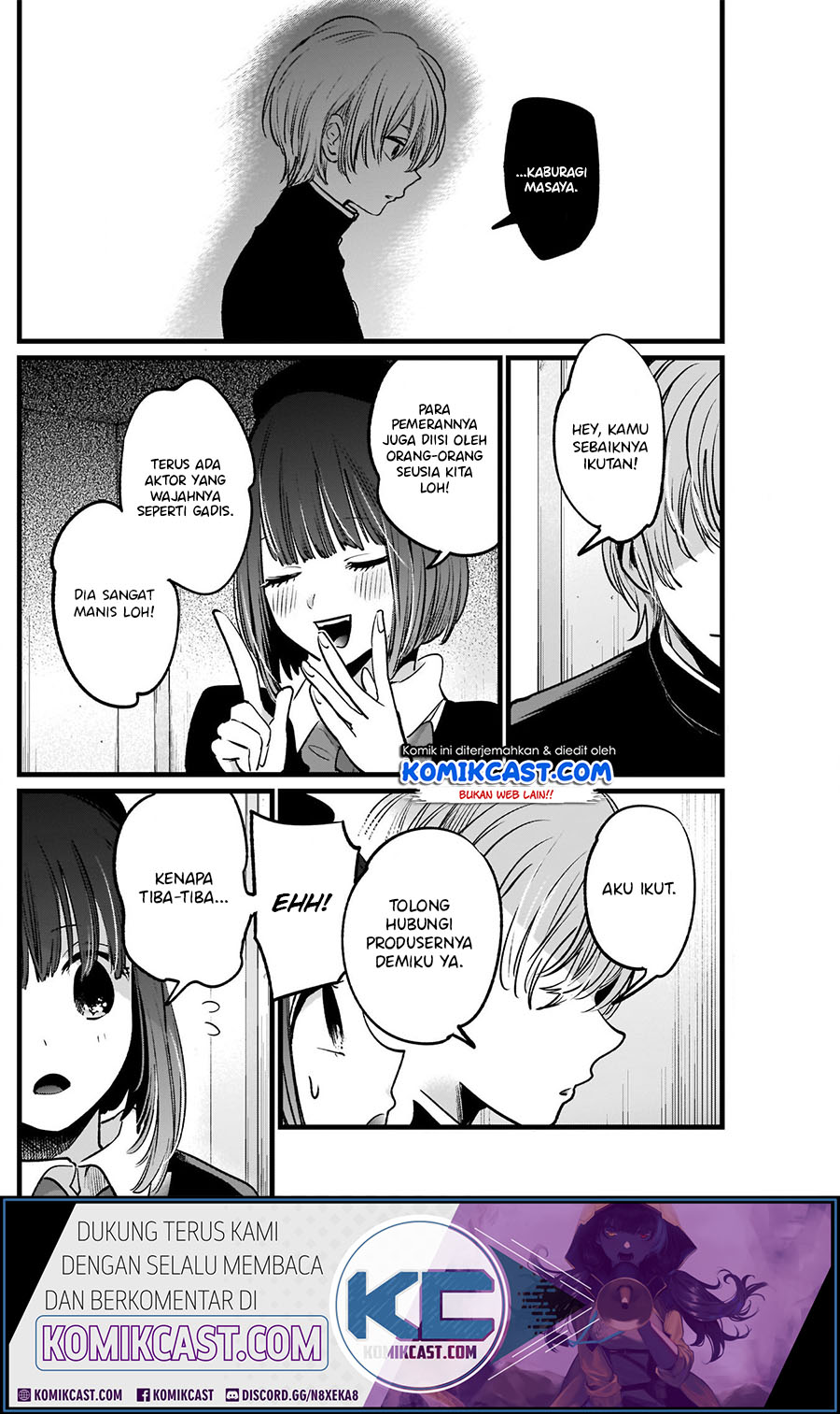 Oshi no Ko Bab 14 halaman 18