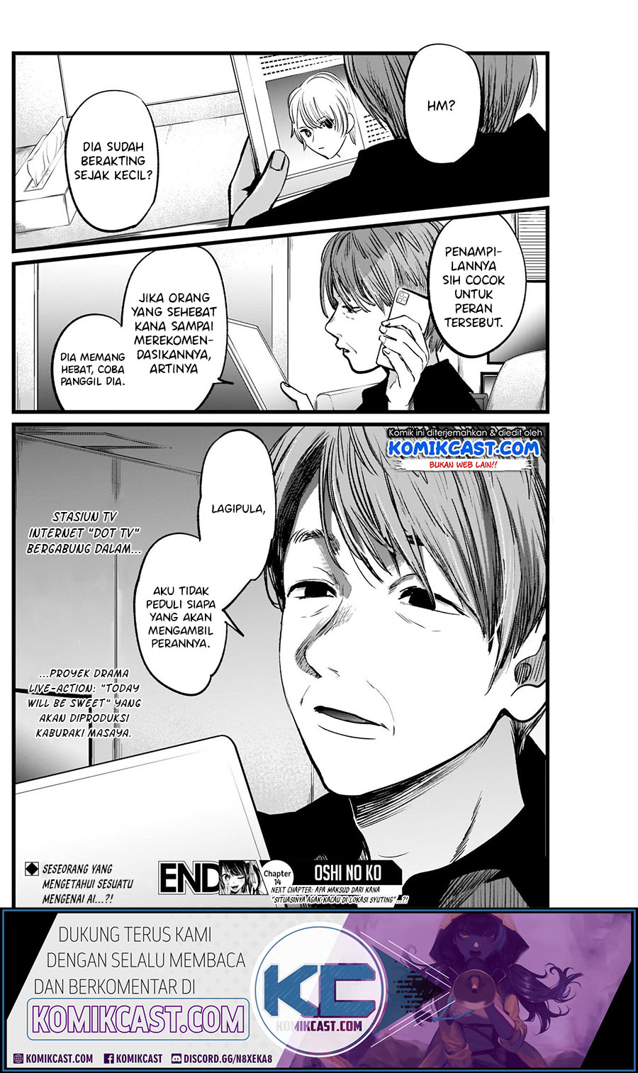 Oshi no Ko Bab 14 halaman 20
