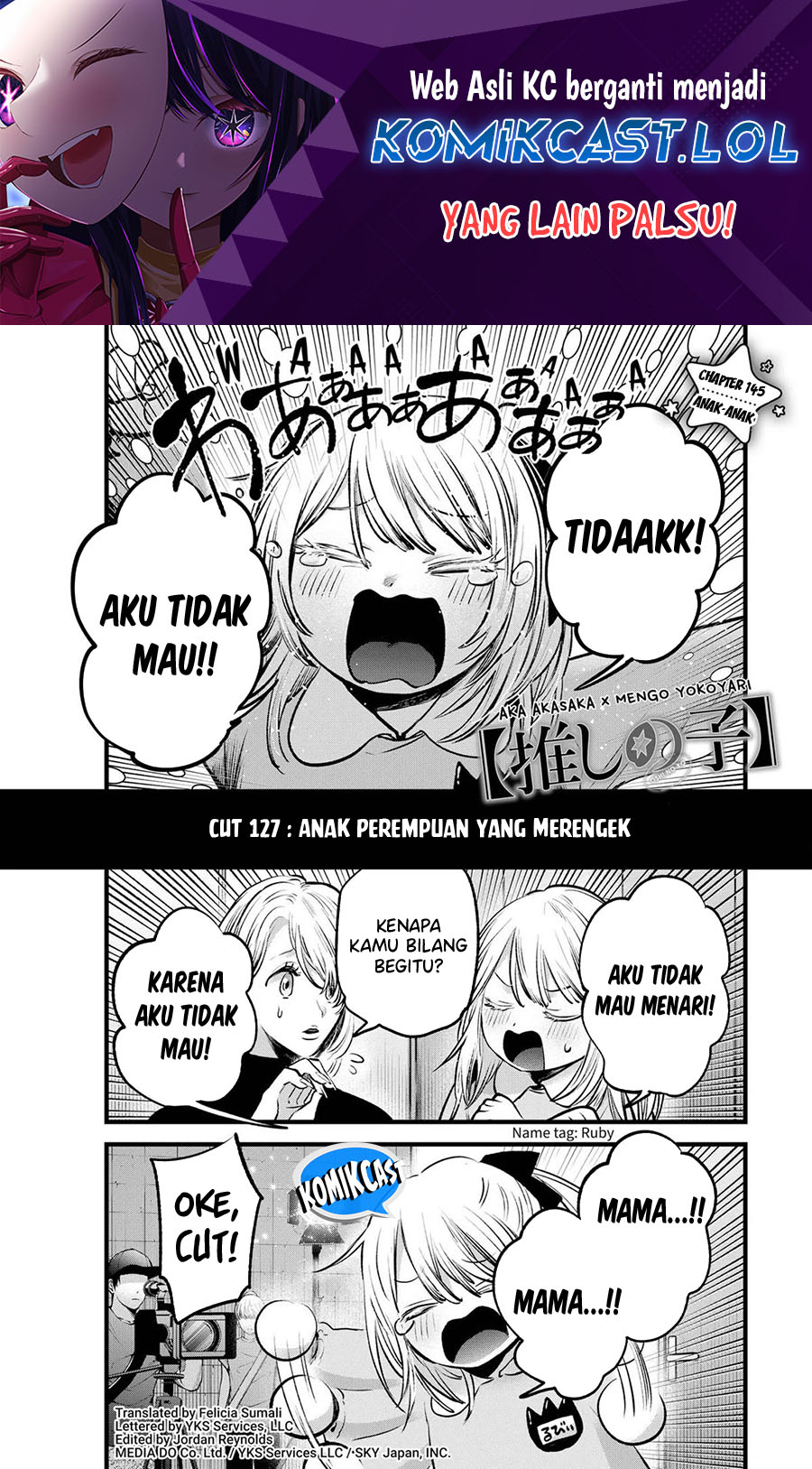 Oshi no Ko chapter 145 halaman 2