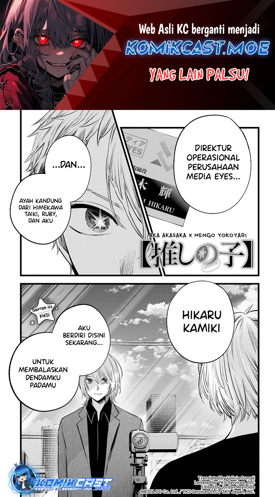 Oshi no Ko chapter 153 halaman 2