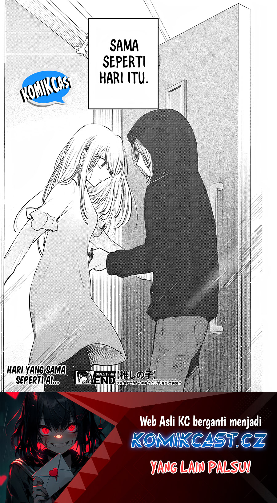 Oshi no Ko Bab 158 halaman 19
