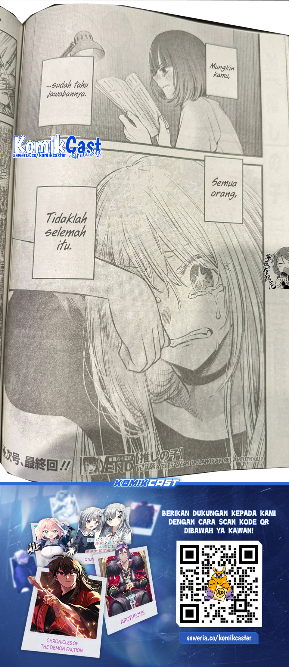 Oshi no Ko Bab 165 halaman 19