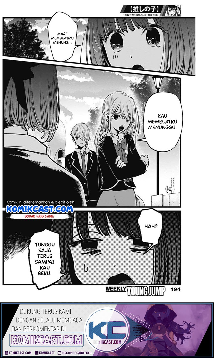 Oshi no Ko Bab 20 halaman 8
