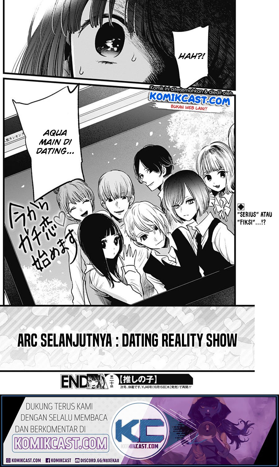 Oshi no Ko Bab 20 halaman 20