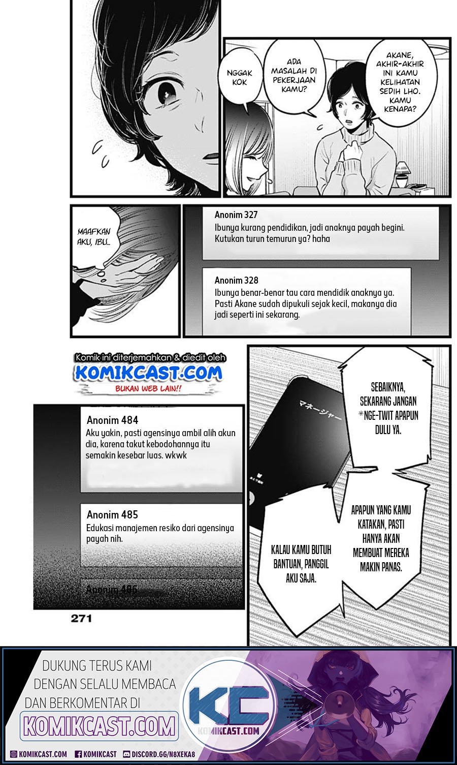 Oshi no Ko Bab 25 halaman 10