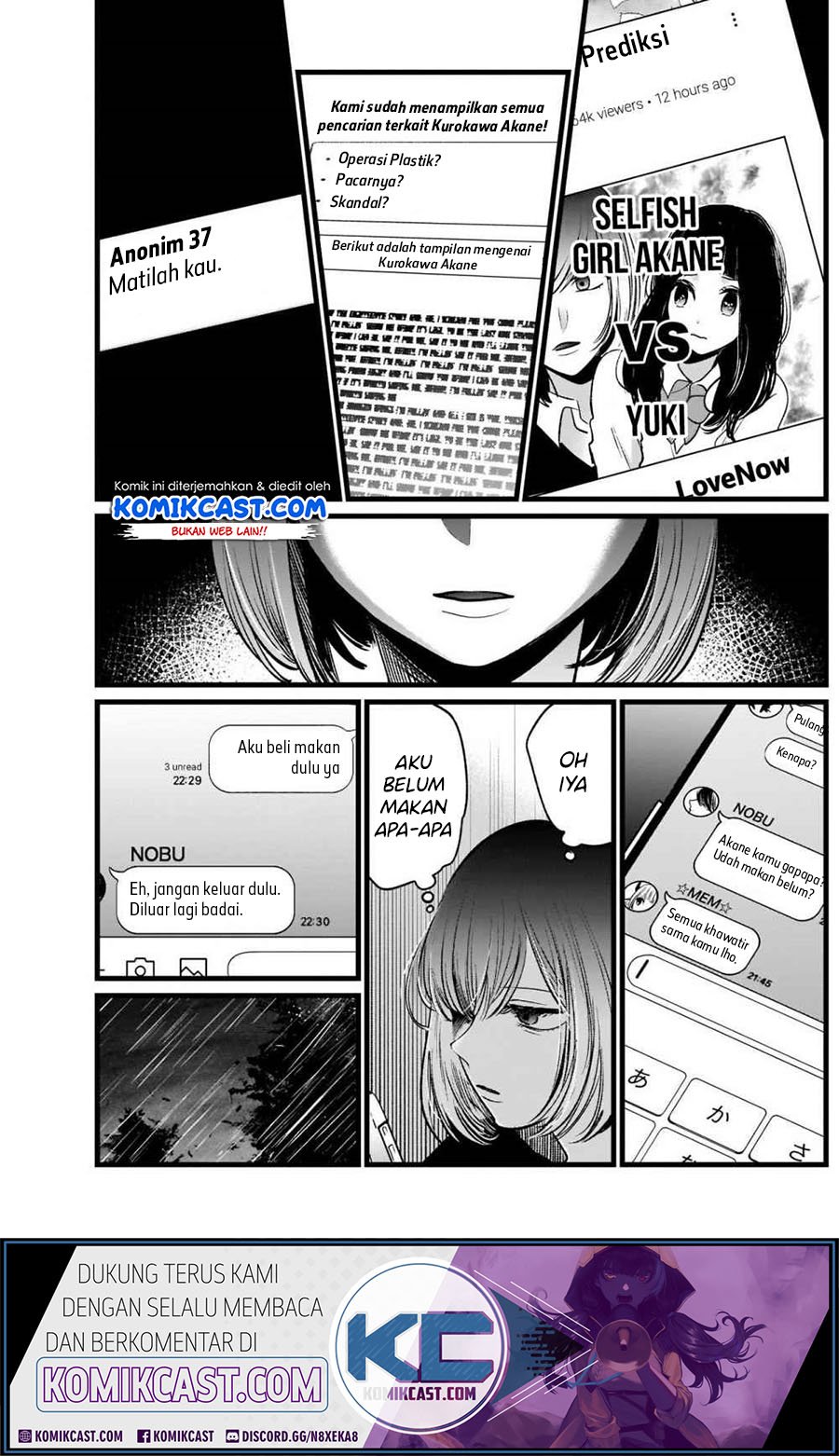 Oshi no Ko Bab 25 halaman 14