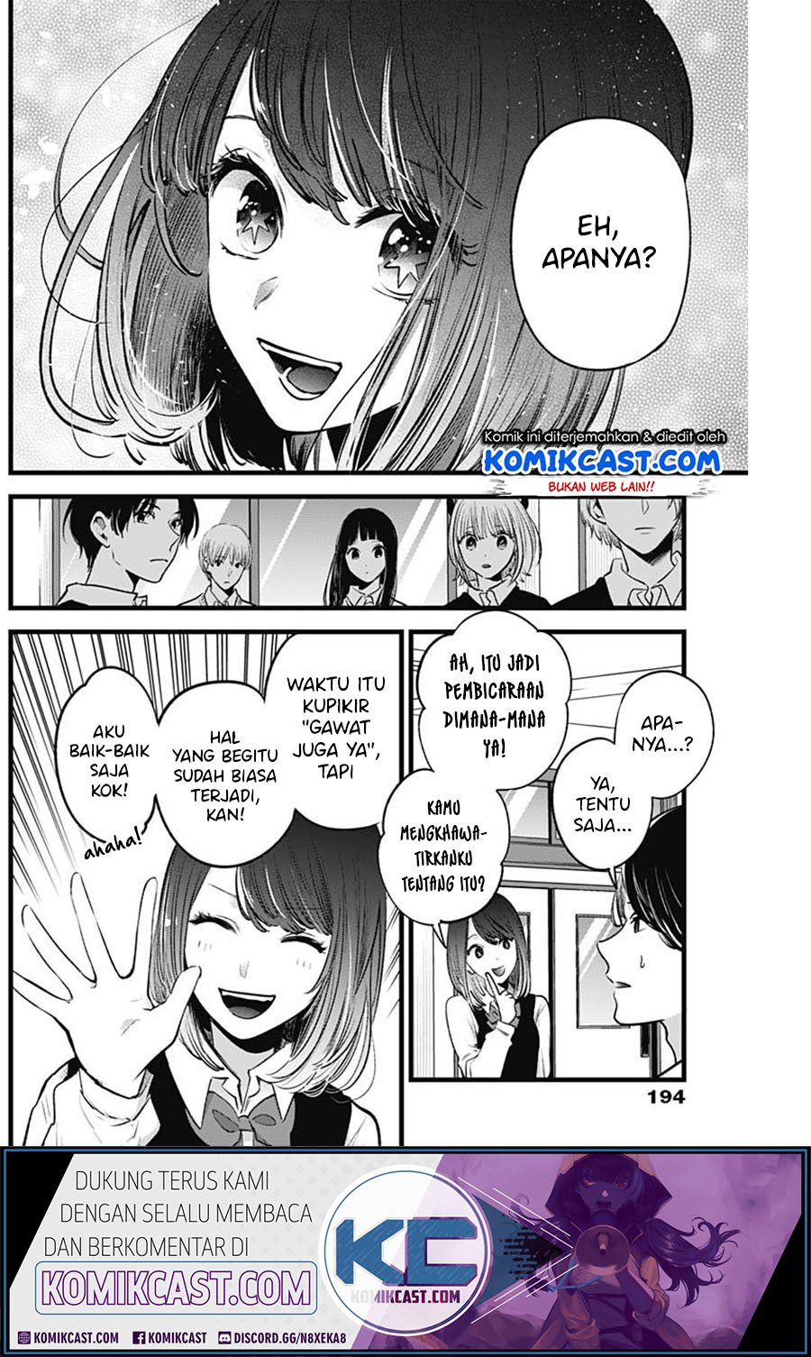 Oshi no Ko Bab 29 halaman 5