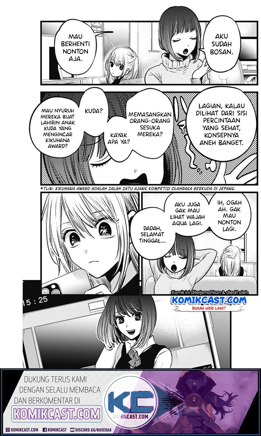 Oshi no Ko Bab 29 halaman 14