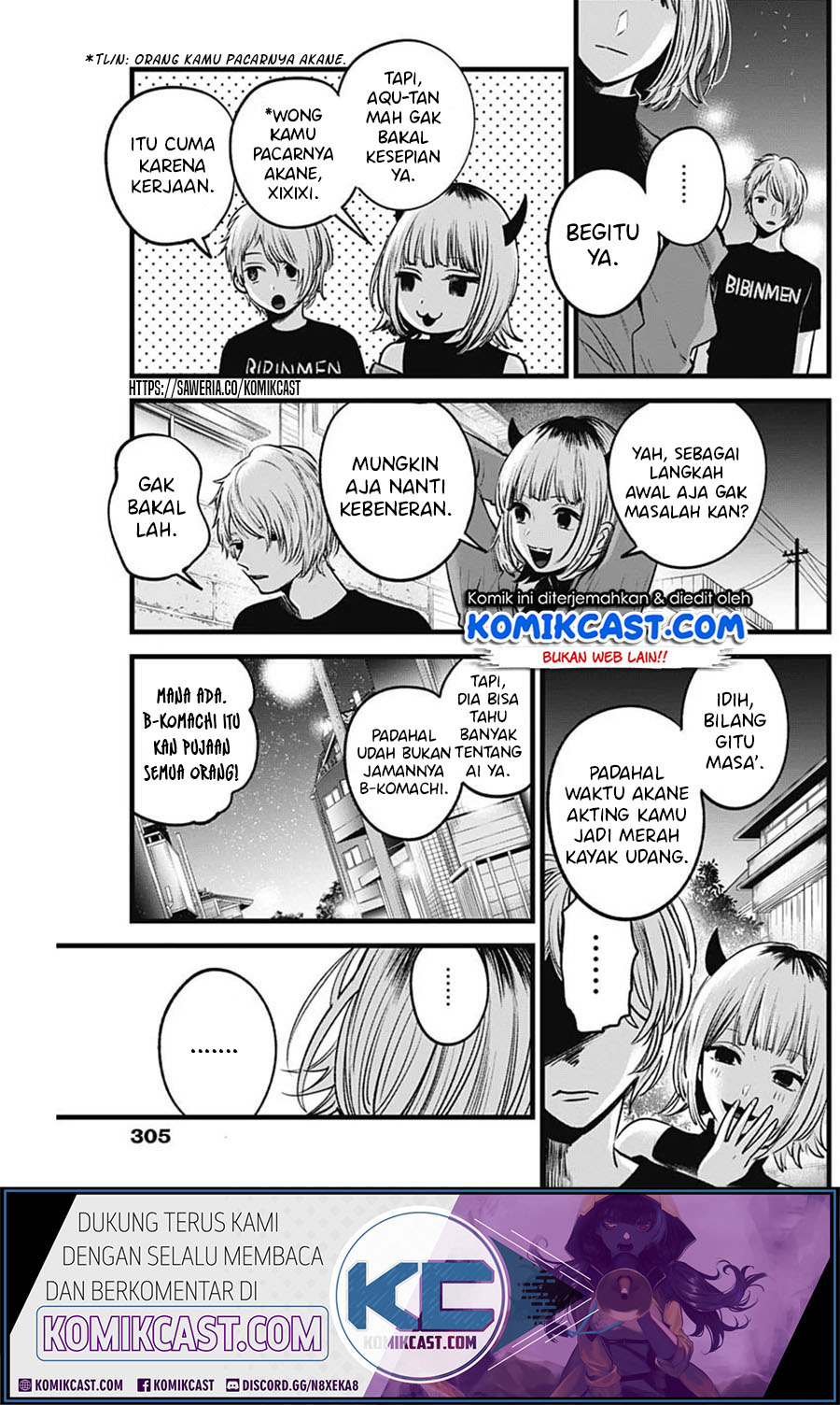 Oshi no Ko Bab 31 halaman 18
