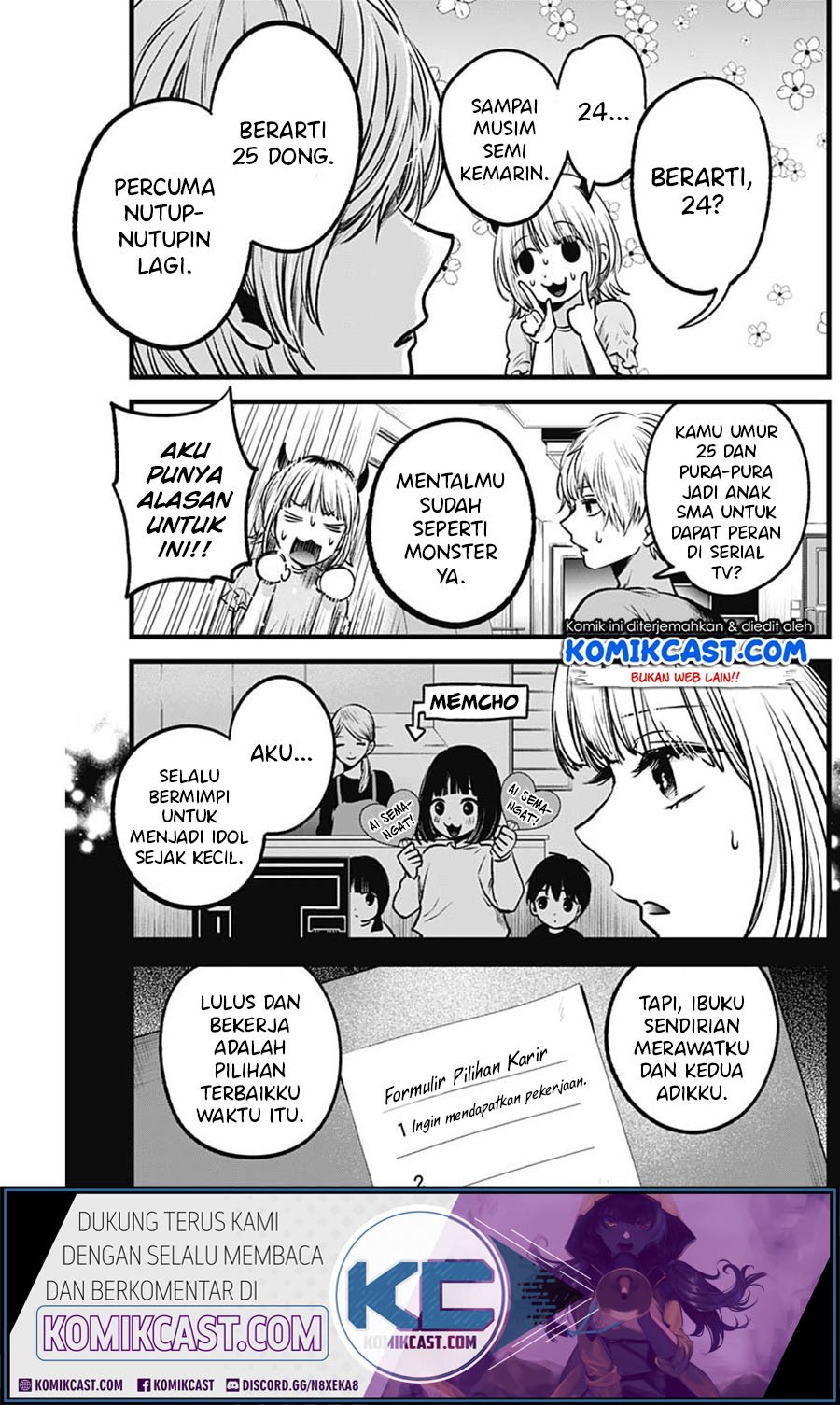 Oshi no Ko Bab 32 halaman 10