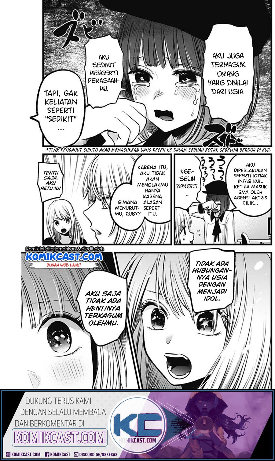 Oshi no Ko Bab 32 halaman 16