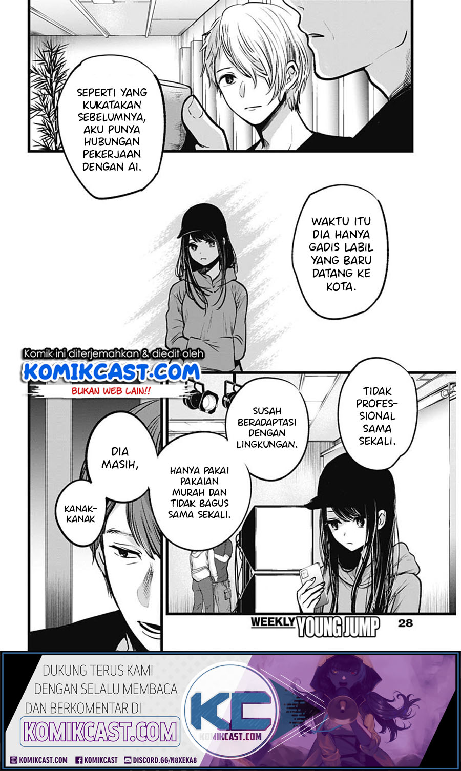 Oshi no Ko Bab 33 halaman 18