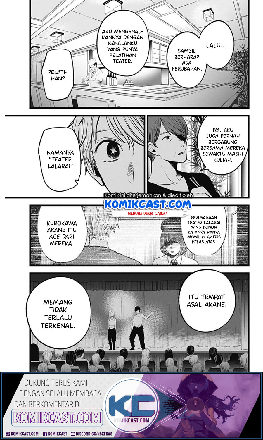 Oshi no Ko Bab 33 halaman 19