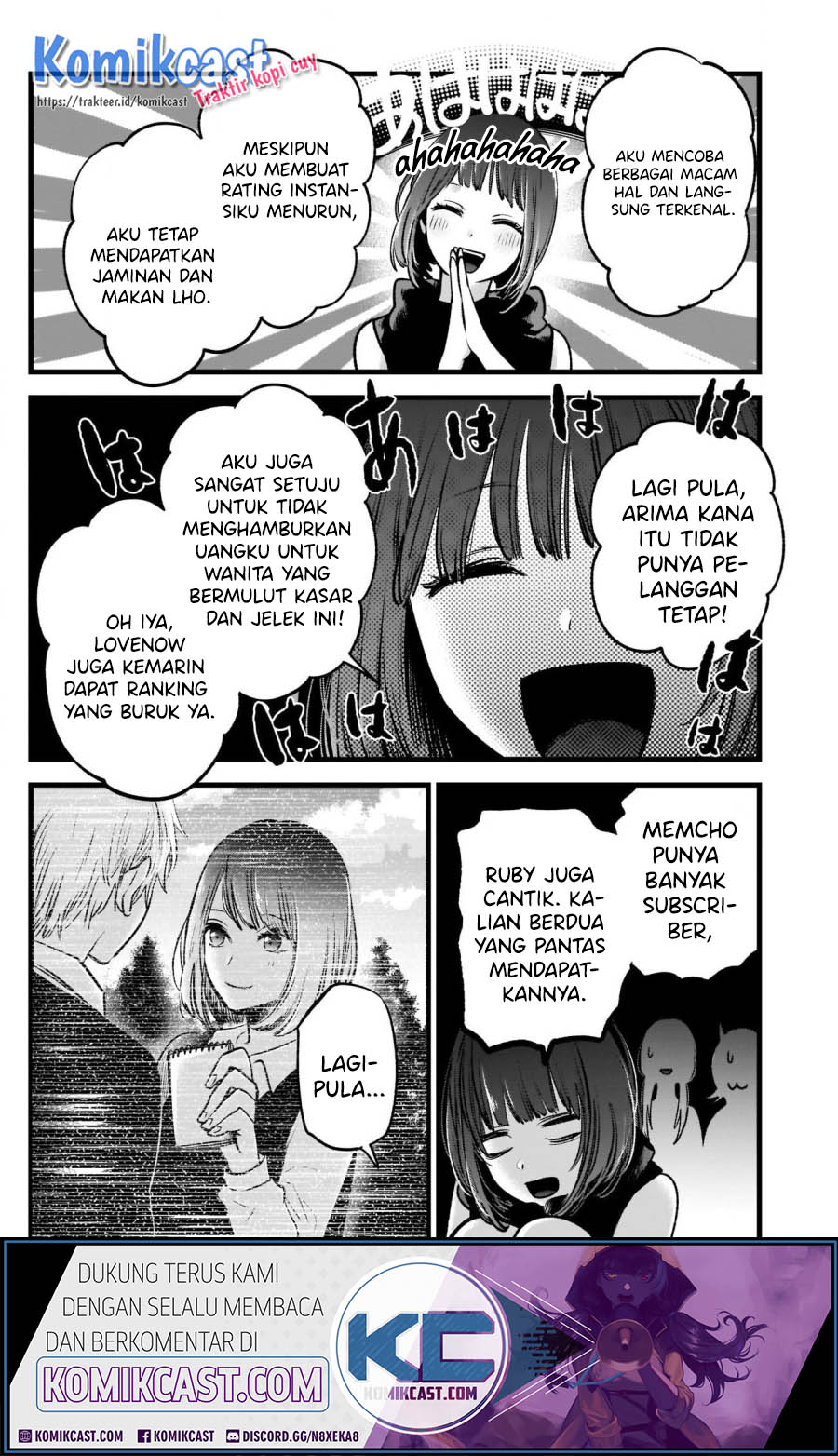 Oshi no Ko Bab 34 halaman 13