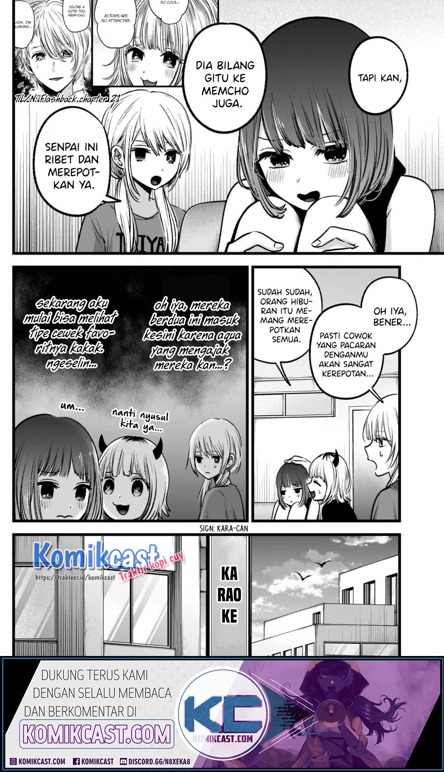 Oshi no Ko Bab 34 halaman 15
