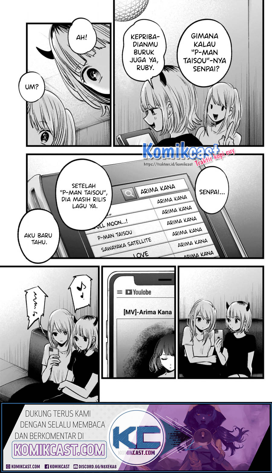 Oshi no Ko Bab 34 halaman 18