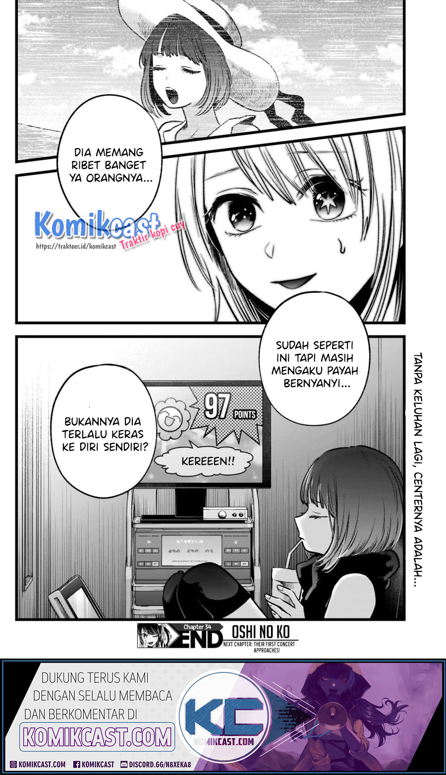Oshi no Ko Bab 34 halaman 19