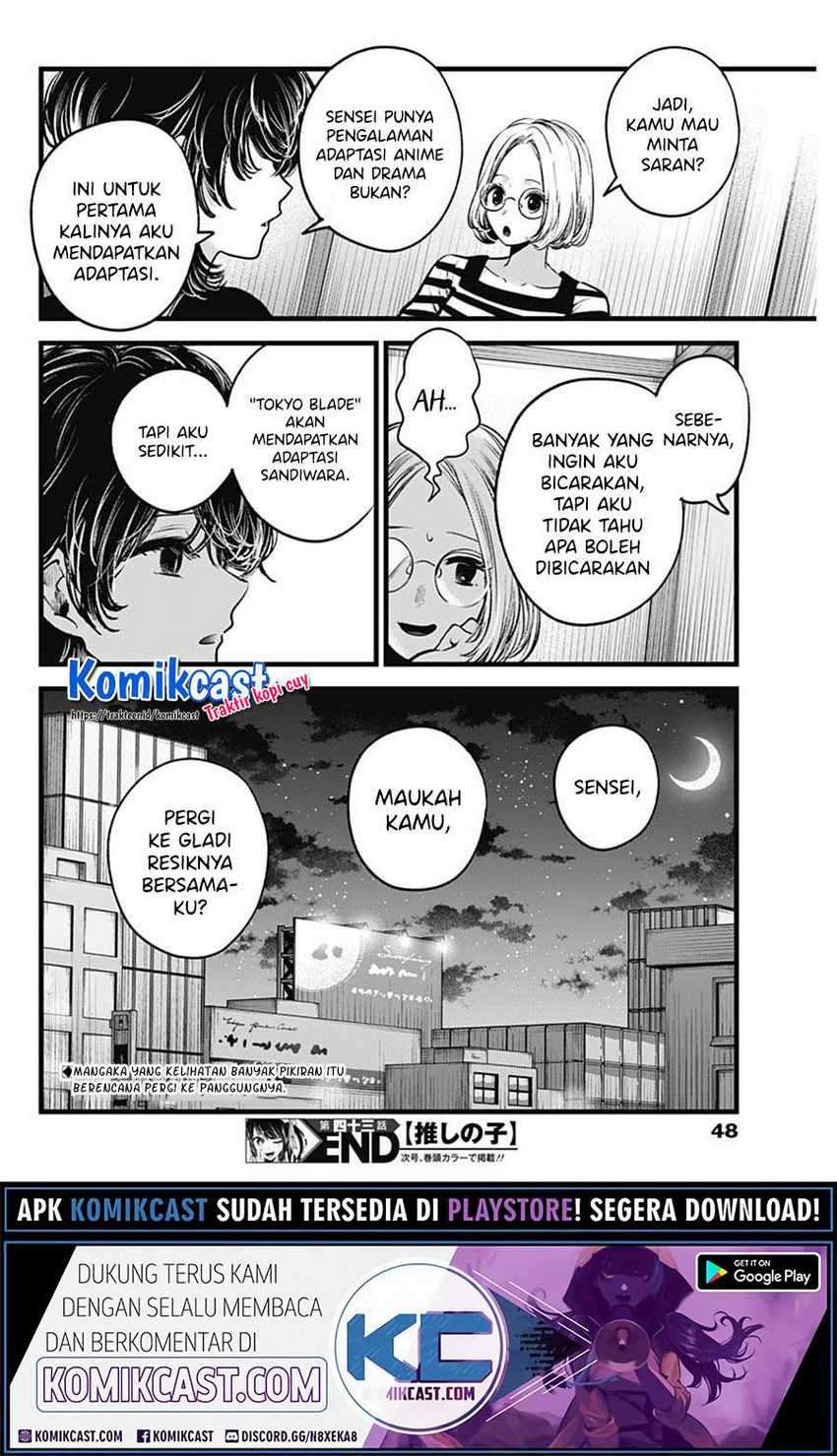Oshi no Ko Bab 43 halaman 20