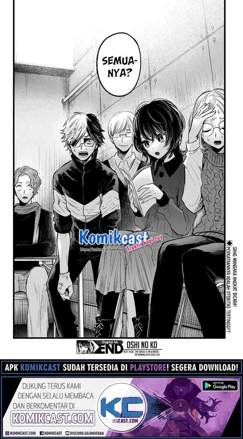 Oshi no Ko Bab 44 halaman 21