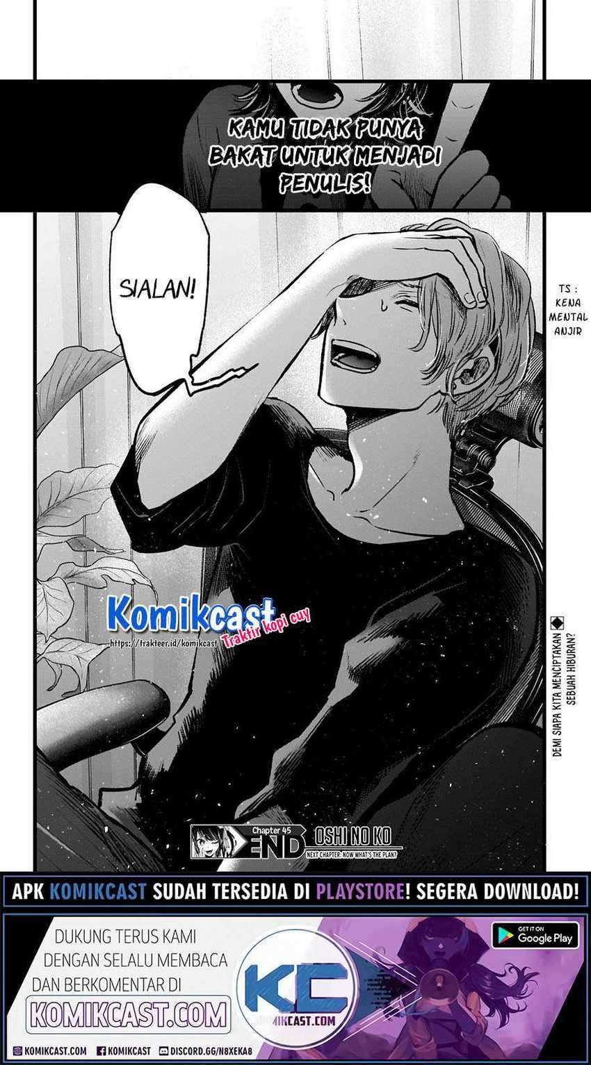 Oshi no Ko chapter 45 halaman 21