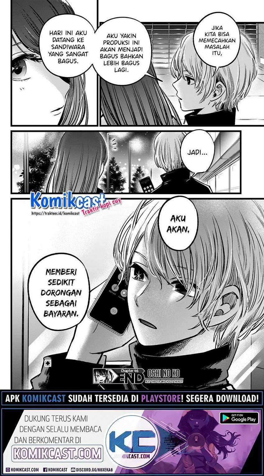 Oshi no Ko Bab 46 halaman 20