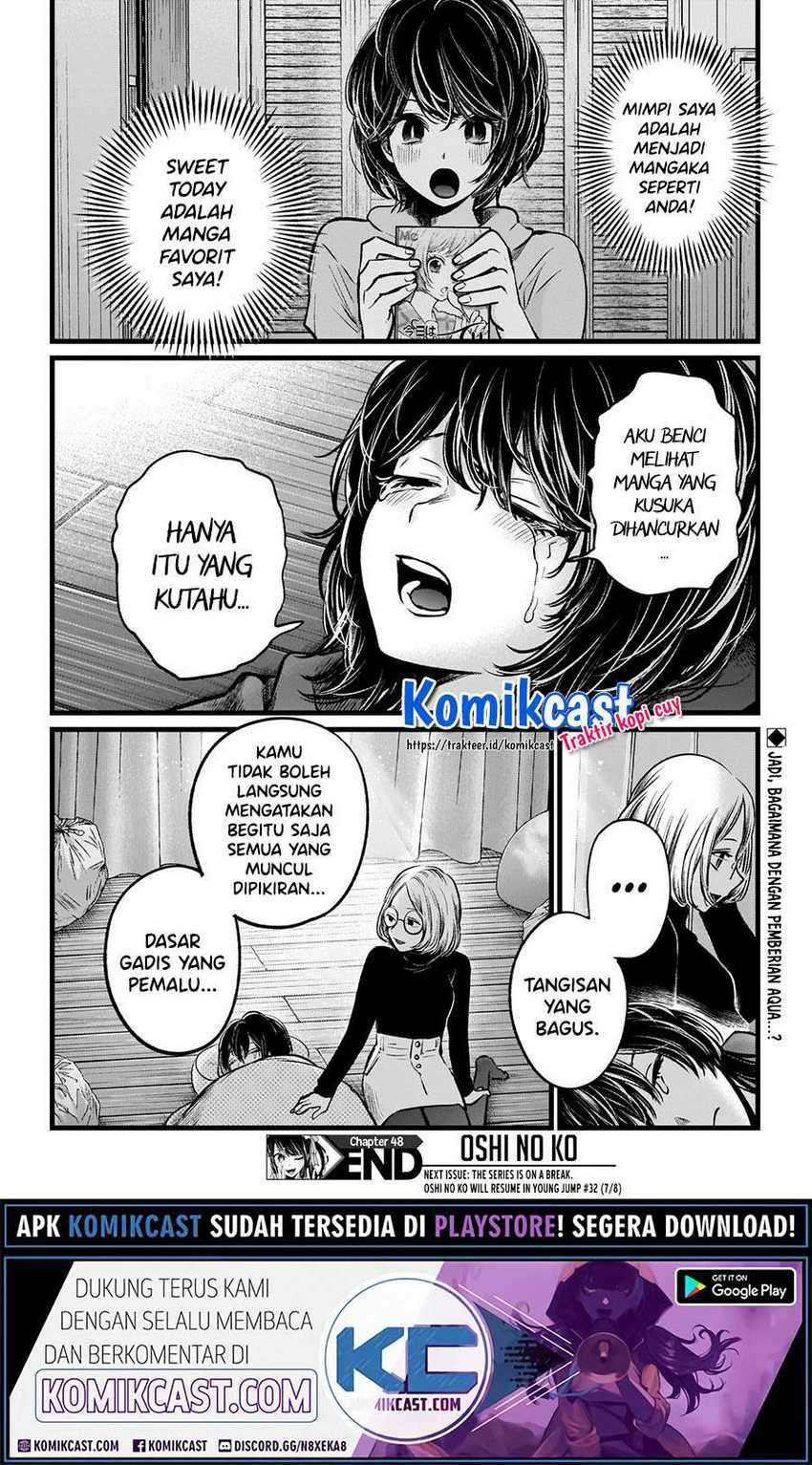 Oshi no Ko Bab 48 halaman 20