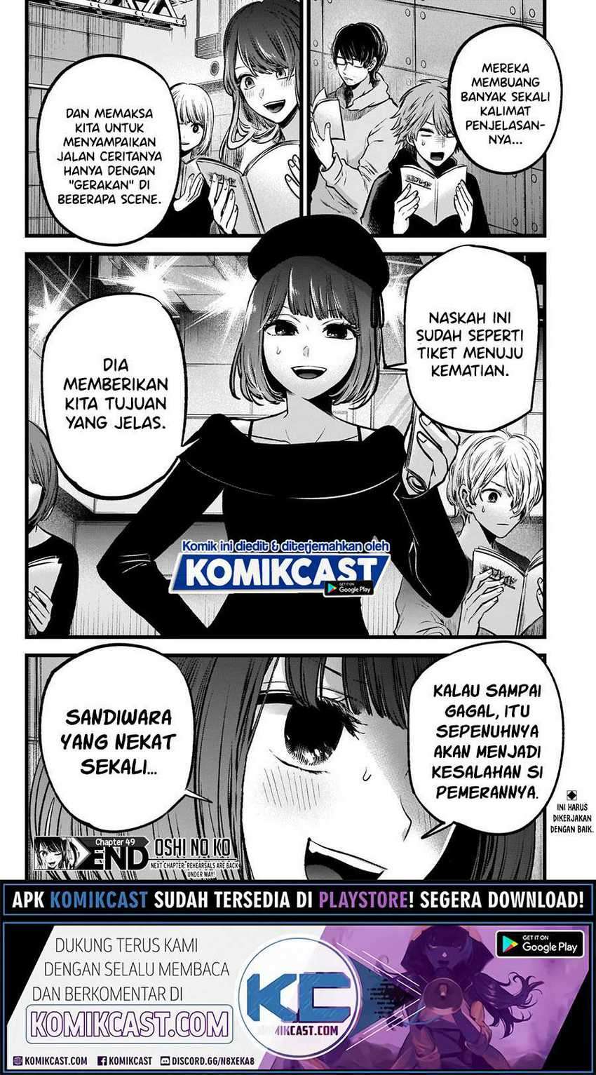 Oshi no Ko Bab 49 halaman 21
