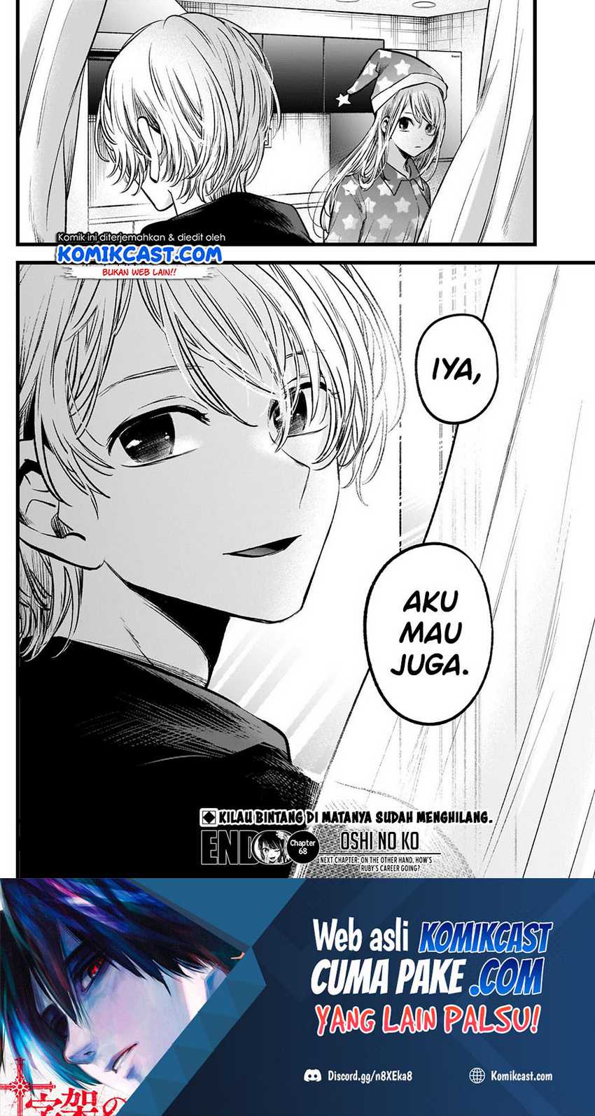 Oshi no Ko Bab 68 halaman 20