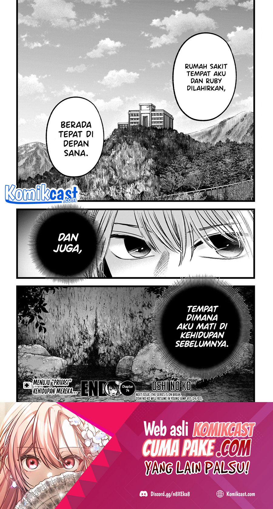 Oshi no Ko Bab 74 halaman 19