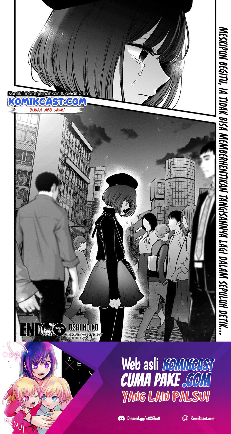 Oshi no Ko Bab 81 halaman 19