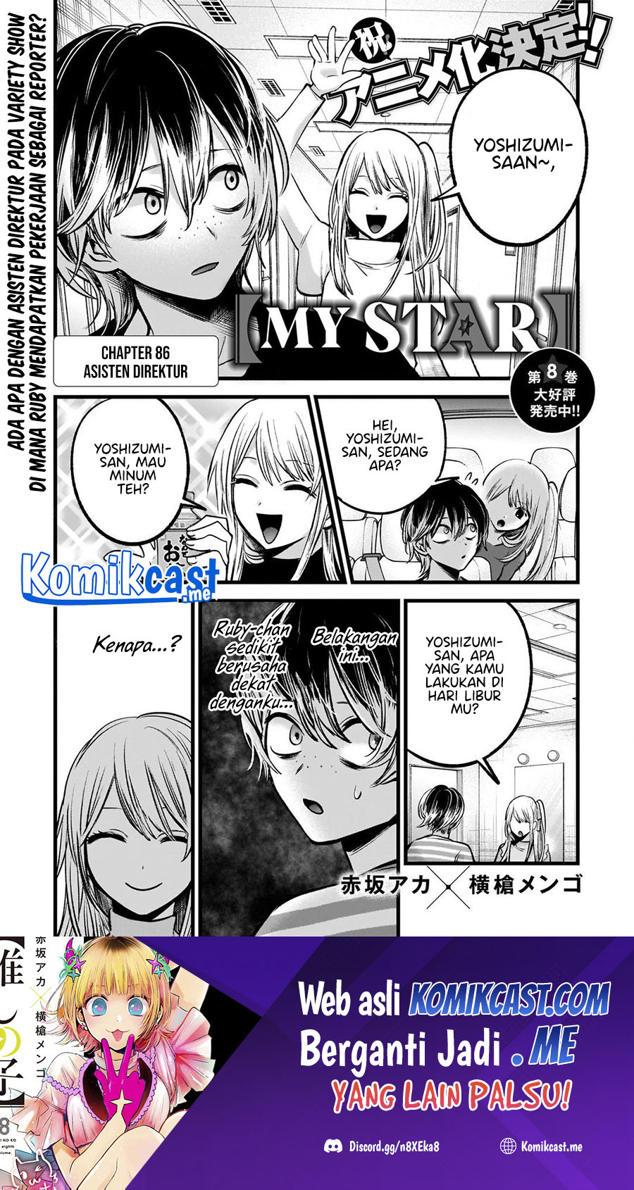 Oshi no Ko Bab 86 halaman 2